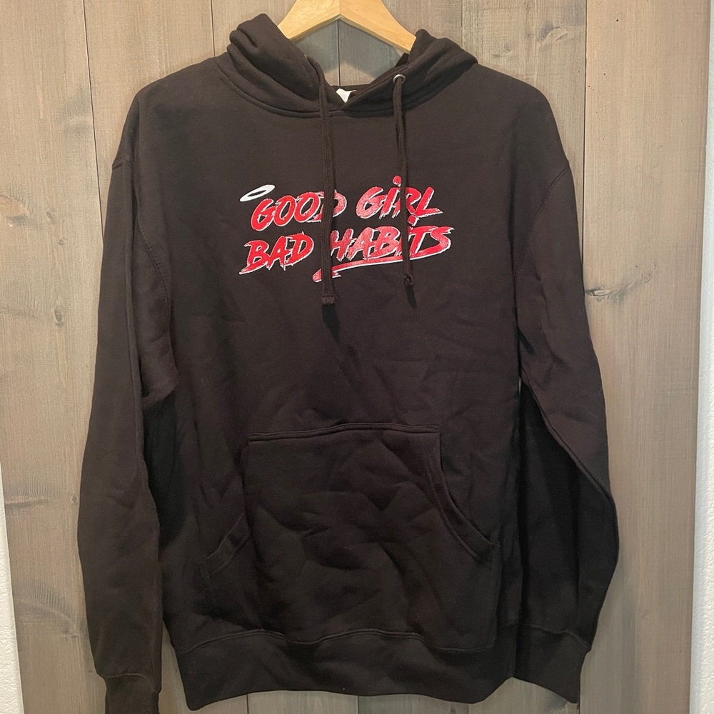 Good girl bad habits unisex pullover hooded sweatshirt hoodie